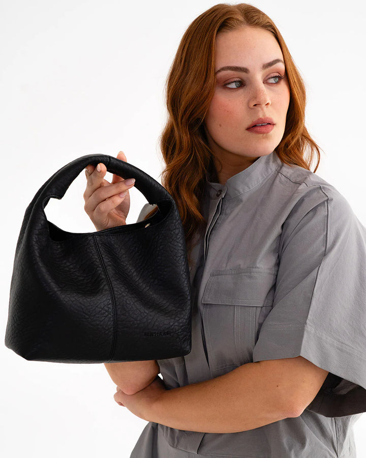 Large Linton Bag - Black Pebble