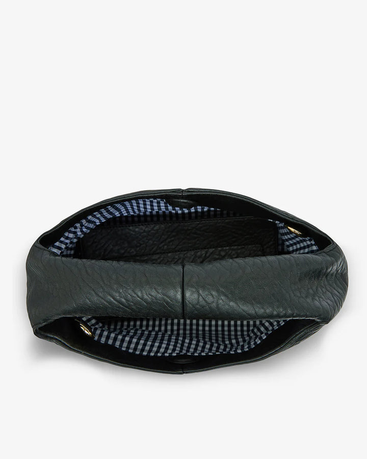 Large Linton Bag - Black Pebble
