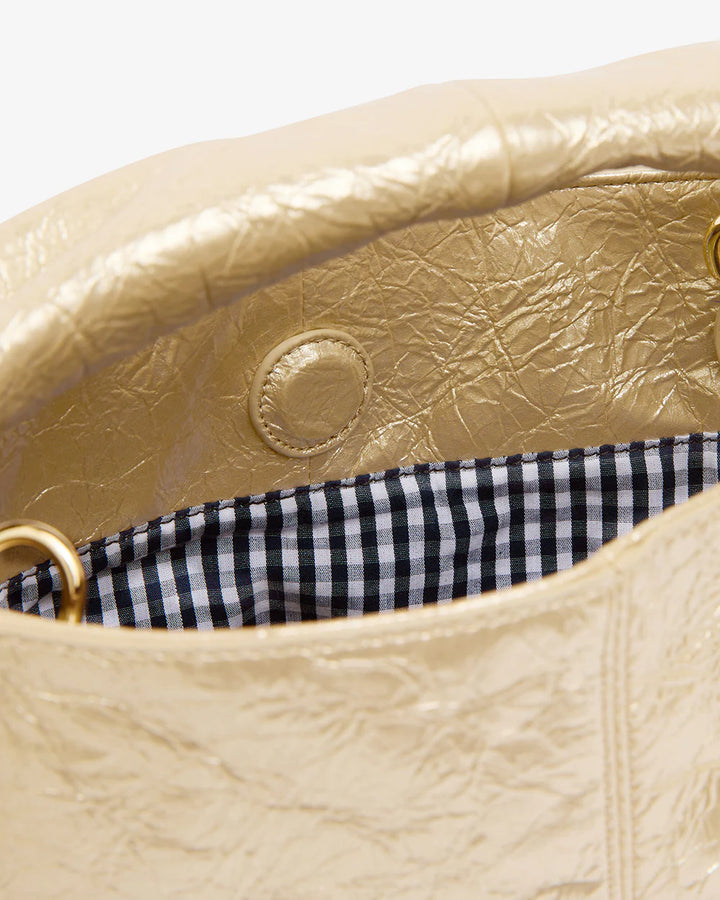 Large Linton Bag - Gold Crinkle