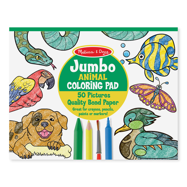 Jumbo coloring pad available from www.thecollectivenz.com
