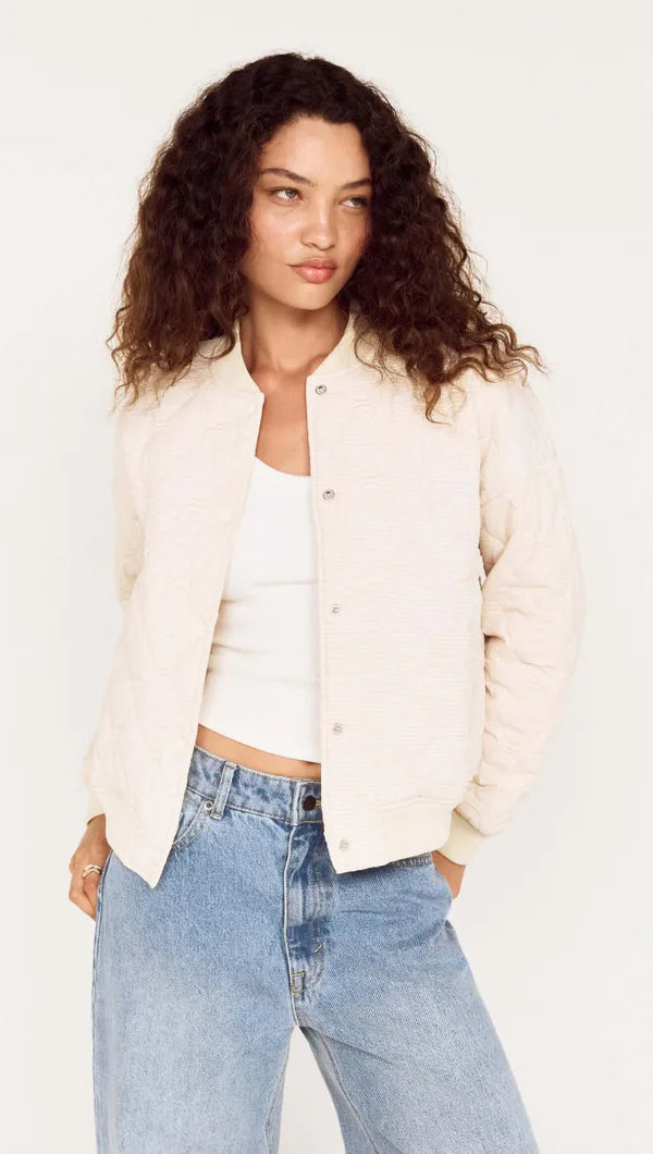 Suri Puffer Jacket - Warm White