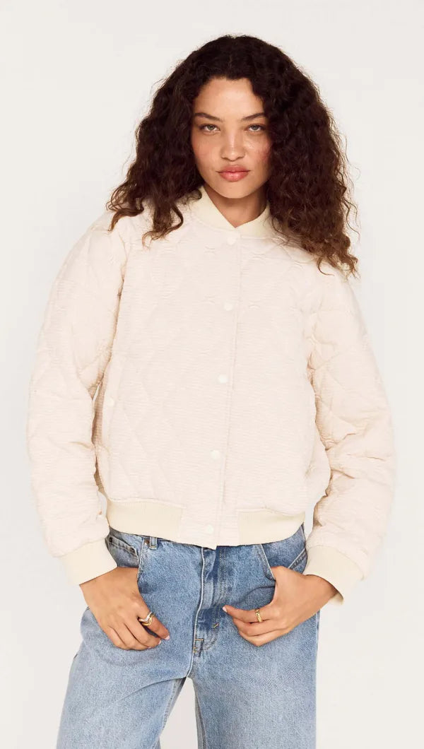 Suri Puffer Jacket - Warm White