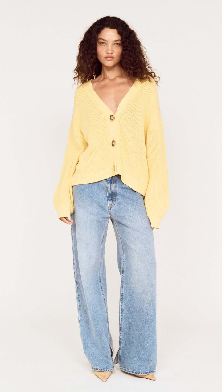 Alba Cardigan - Daffodil