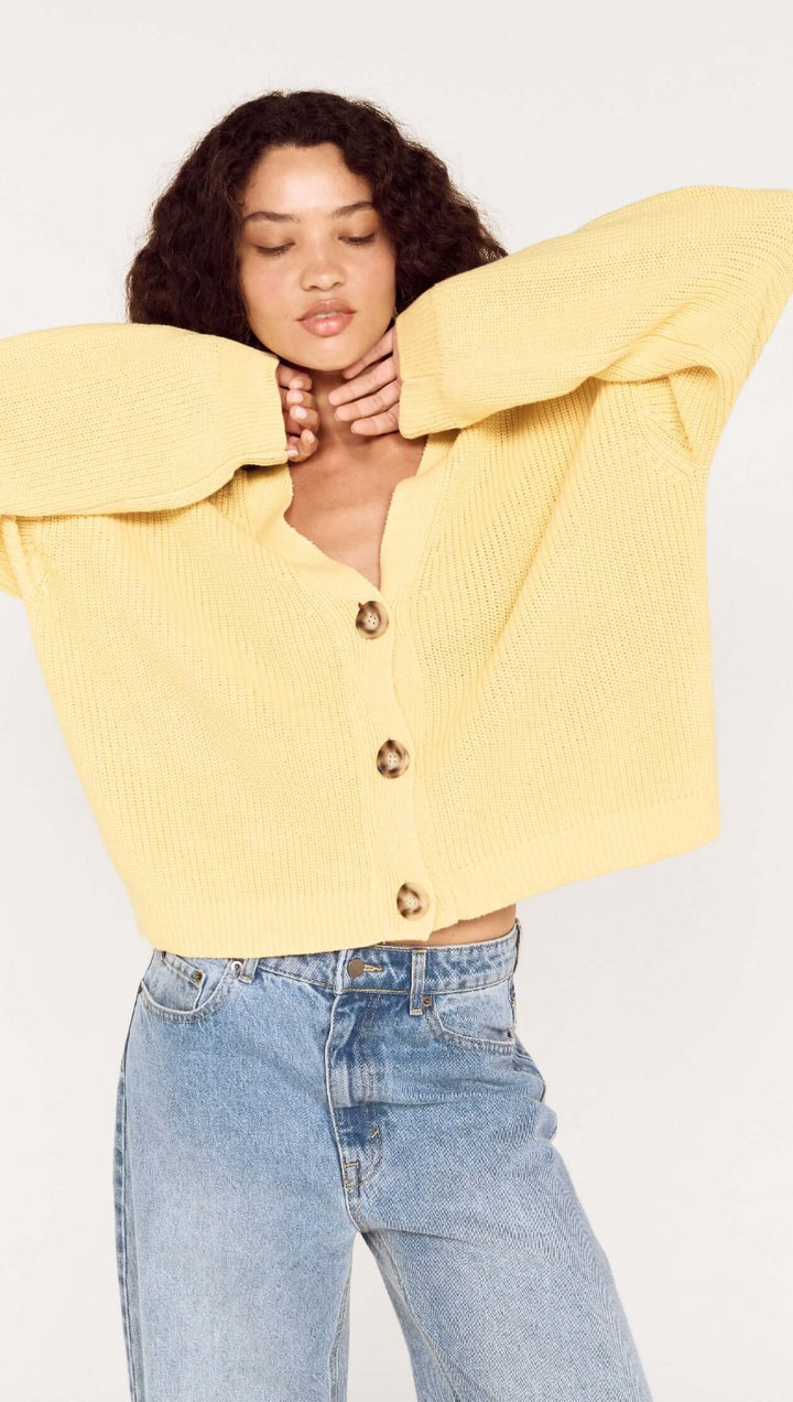 Alba Cardigan - Daffodil