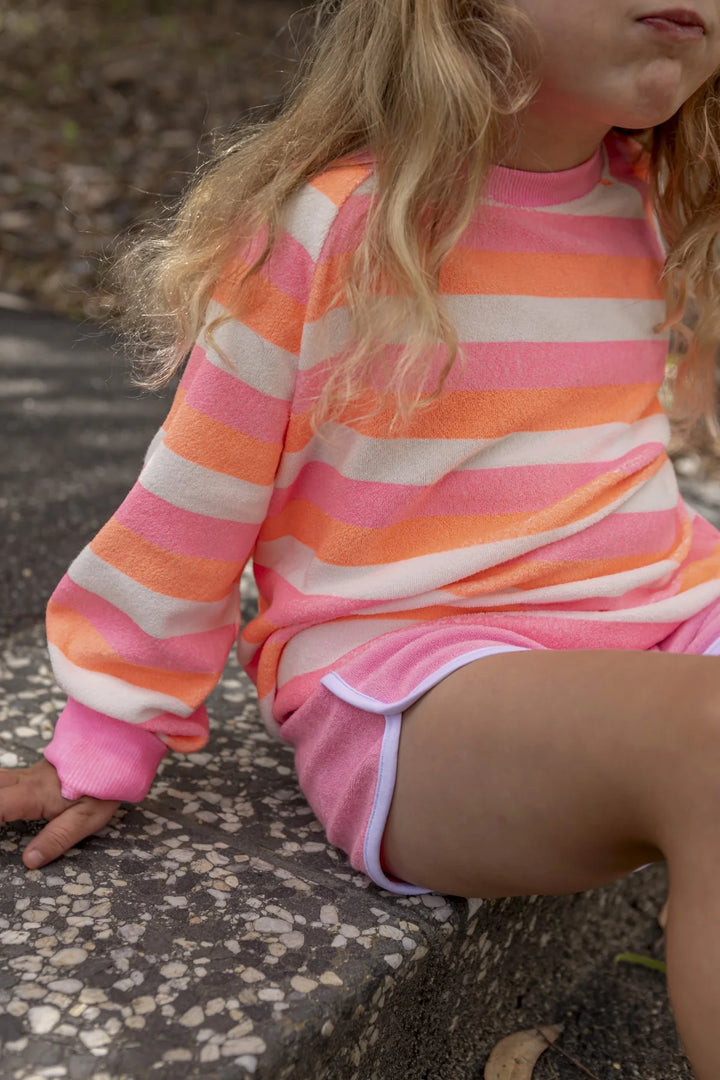 Milky Day Dream Terry Towelling Sweat