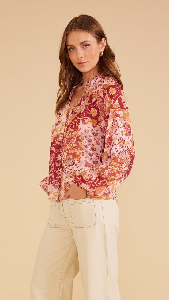 Minkpink rylee blouse available from www.thecollectivenz.com