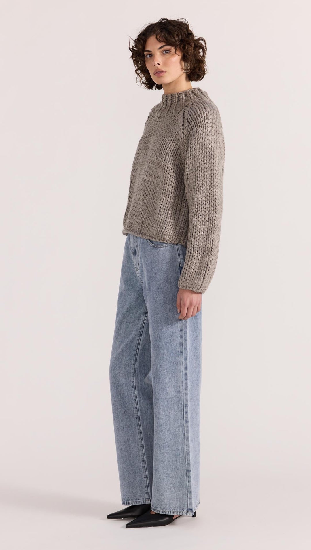 An elevated essential for the cooler months, the Monte Chunky Jumper in charcoal is a timeless knit with modern appeal.  Available from www.thecollectivenz.com