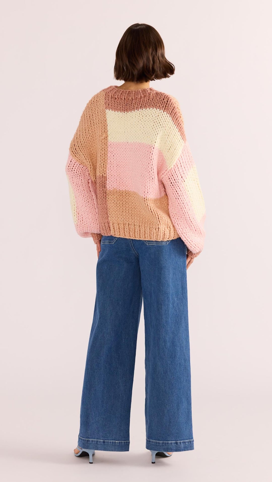 Stay cozy in style, with the Marcella Colour Block Sweater by MINKPINK Available from www.thecollectivenz.com