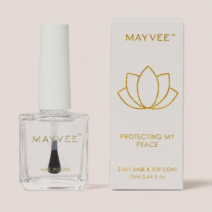 Protecting My Peace 2 in 1 base + Top Coat | Mayvee