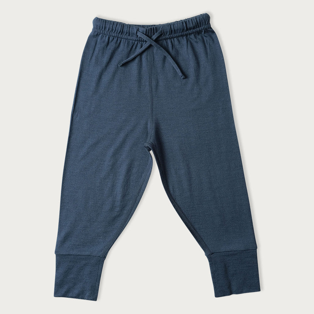 Babu merino cuffed pants are a versatile layer designed for toddlers, kids and school-age children, Merino Cuffed Pants are a super comfortable wardrobe staple, available from www.thecollectivenz.com