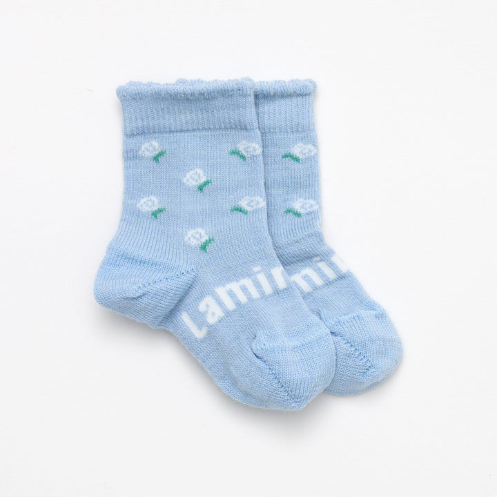 Lamington Socks are New Zealand Made, 70% Merino wool baby socks, sizes knitted into every pair so no confusion over whose are whos, available from www.thecollectivenz.com