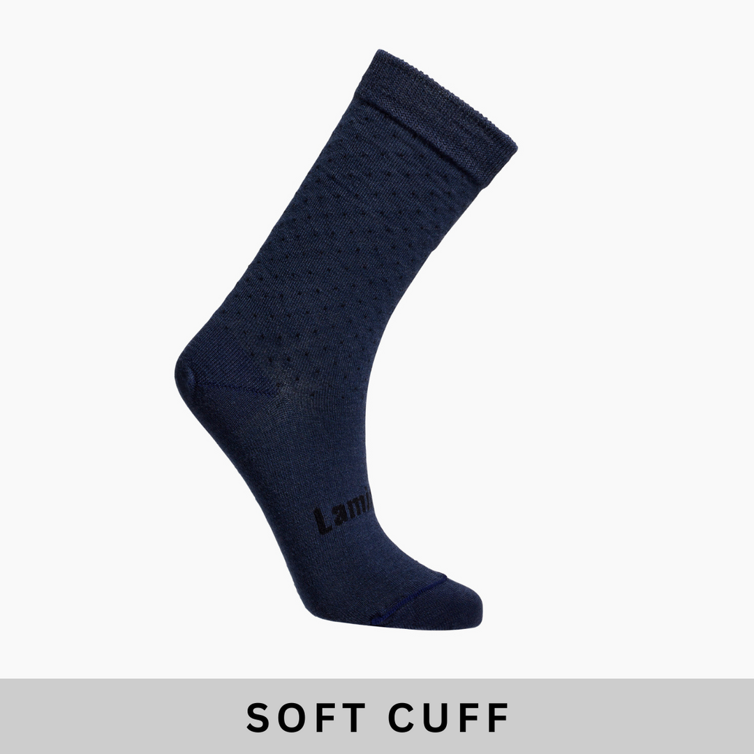 Lamington merino crew sock available from www.thecollectivenz.com