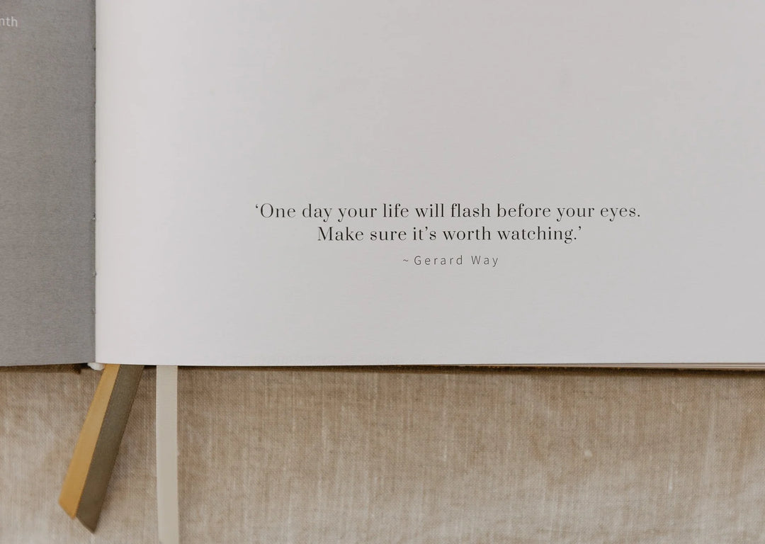 YOU, The Wellbeing Journal Sand | Olive + Page