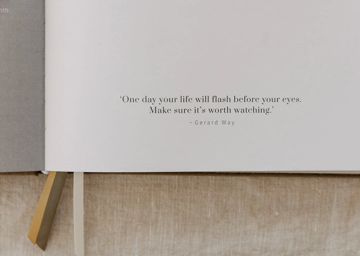 YOU, The Wellbeing Journal Sand | Olive + Page