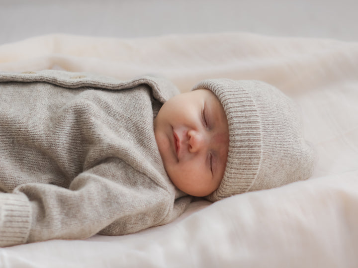 Wrap your little ones in the softness and warmth of our stunning Baby and Child Cardigan. Crafted from the finest 100% wool with a soft cashmere feel, In a rustic taupe colour this cardigan ensures a touch of luxury that's gentle on delicate skin. Available from www.thecollectivenz.com