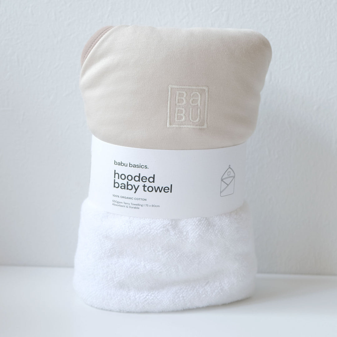 Babies and young children have extremely sensitive skin, so Babu have made hooded towels from  the softest cotton. No more scratchy towels after bath time – even after many washes. Available from www.thecollectivenz.com