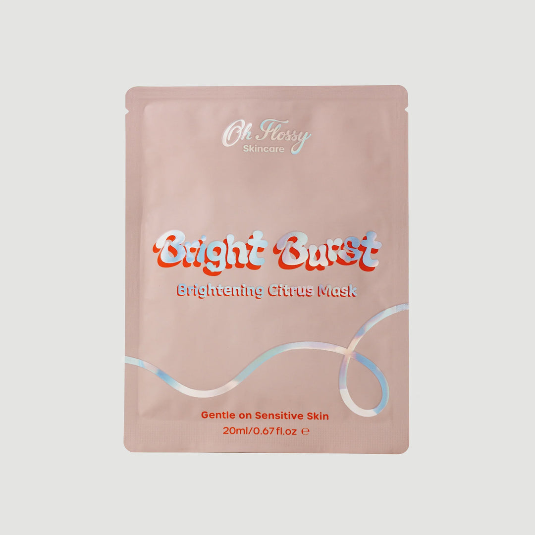 Oh Flossy Skincare | Bright Burst Glow Boosting Citrus Mask