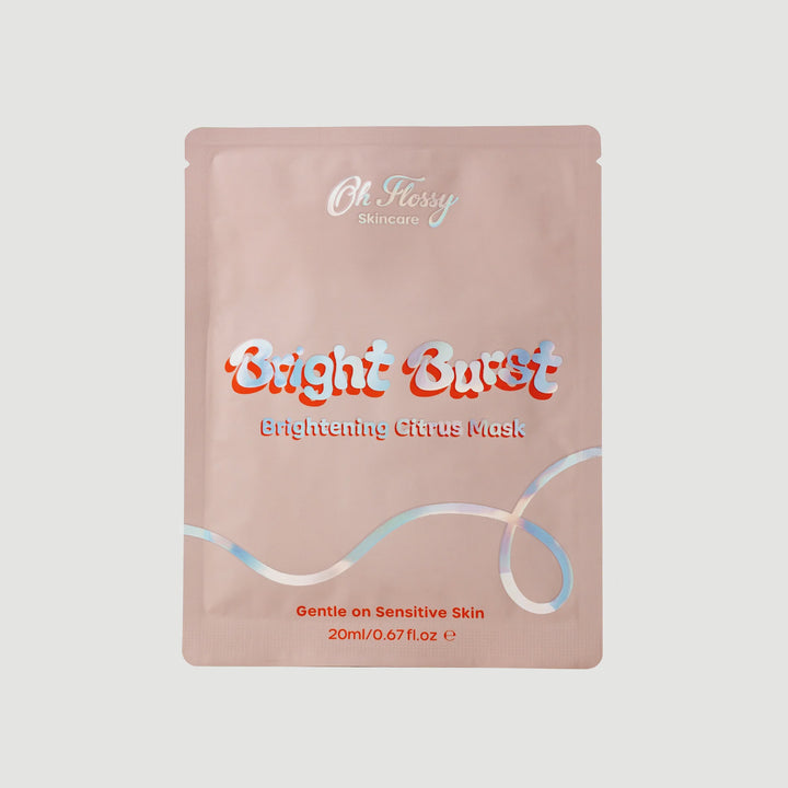 Oh Flossy Skincare | Bright Burst Glow Boosting Citrus Mask