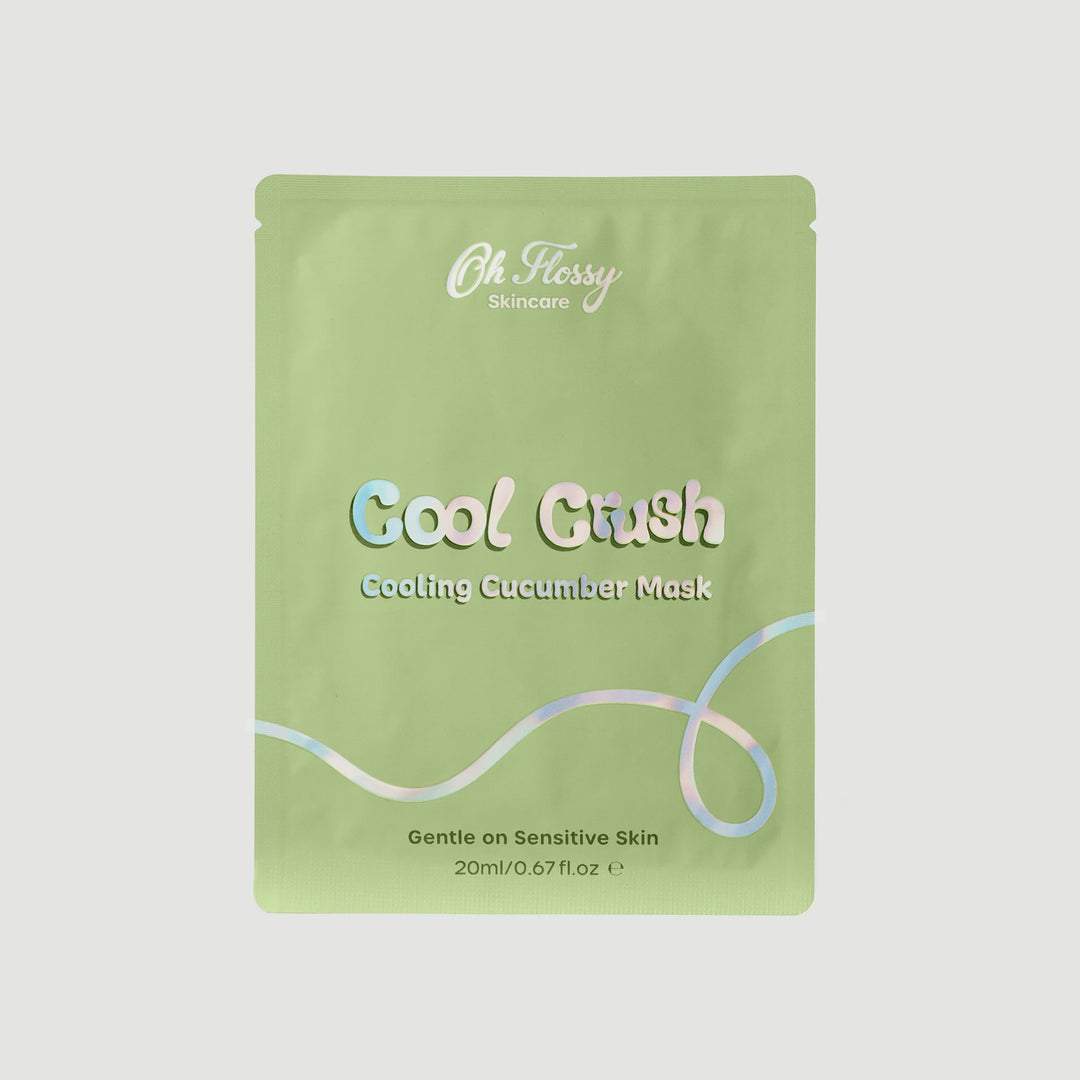 Oh Flossy Skincare | Cool Crush Cooling Cucumber Mask