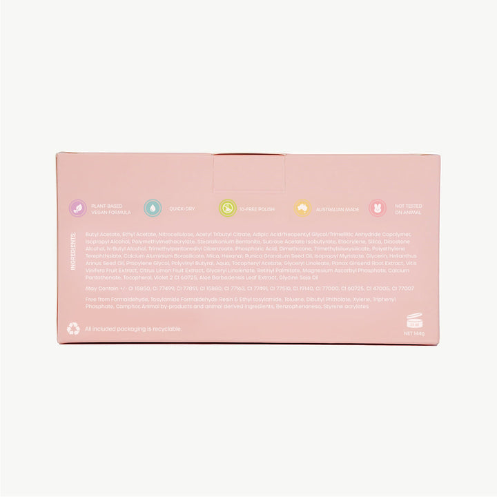 Oh Flossy - Pink Pamper Nail Polish Set
