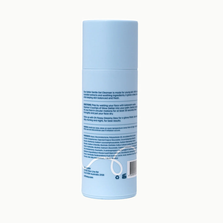 Oh Flossy Skincare | Glow Getter Gentle Gel Cleanser