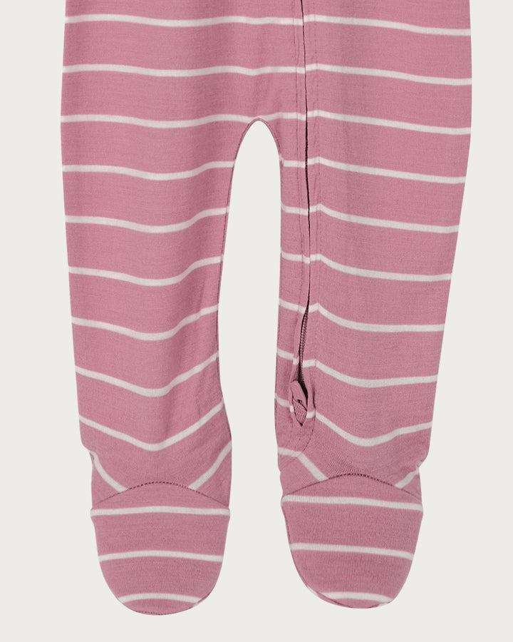 Babu Merino Footed Onesie is the ultimate all-in-one outfit for sleep, play and outdoor adventures, available from www.thecollectivenz.com