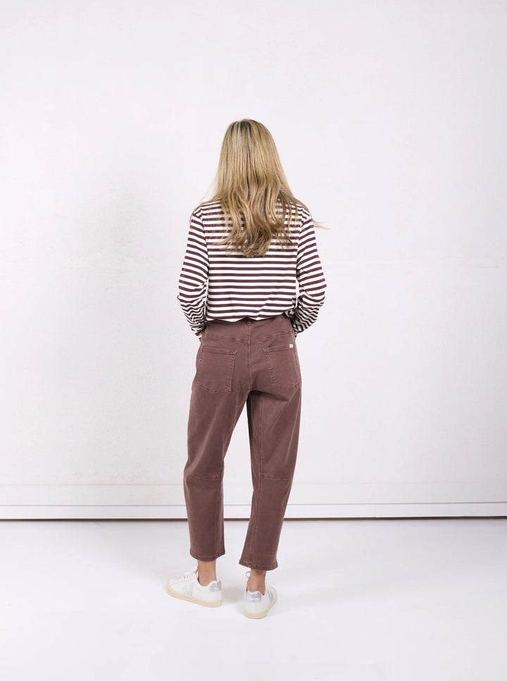Monaco Carter Barrel Jeans - Chocolate