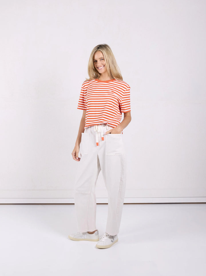 Monaco Carter Barrel Jeans - Sand