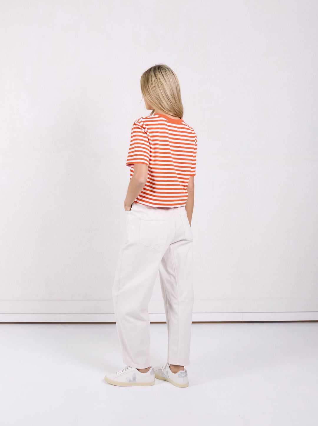 Monaco Carter Barrel Jeans - Sand