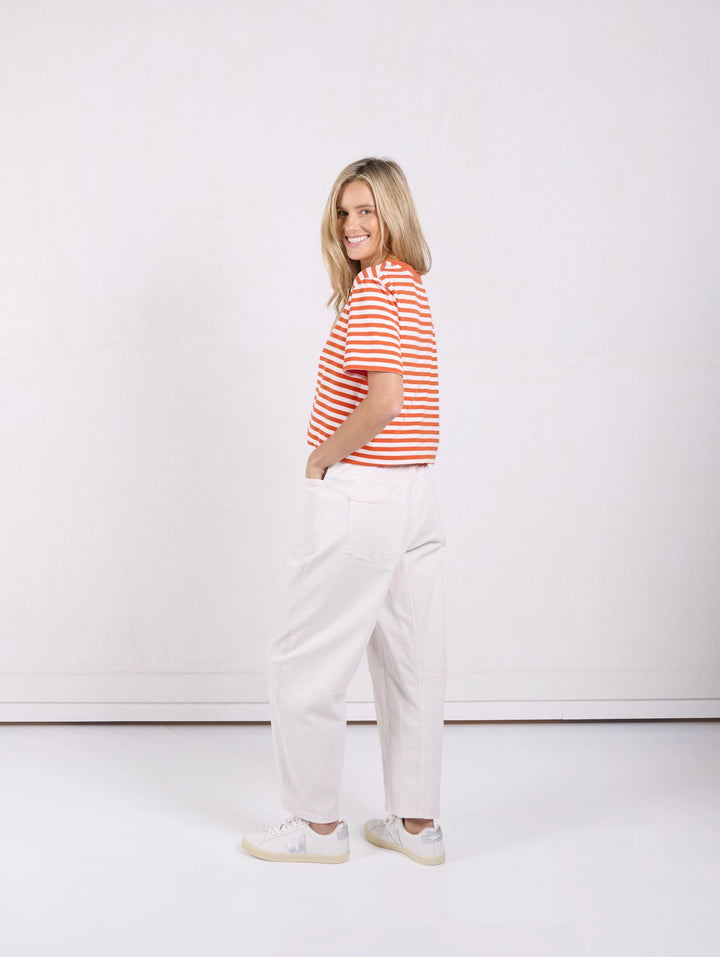 Monaco Carter Barrel Jeans - Sand