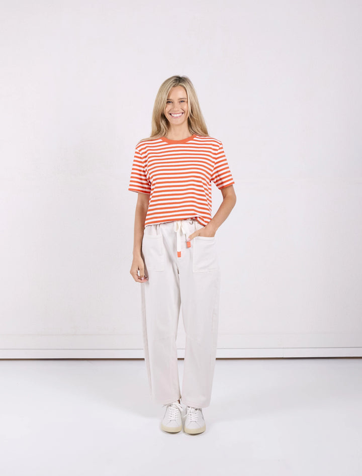 Monaco Carter Barrel Jeans - Sand