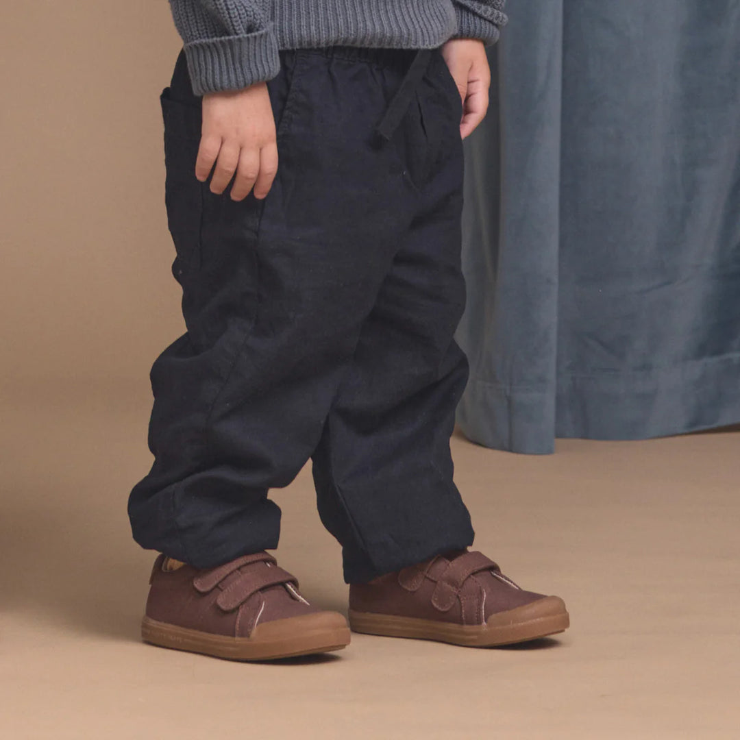 Otto Canvas Sneaker - Chocolate