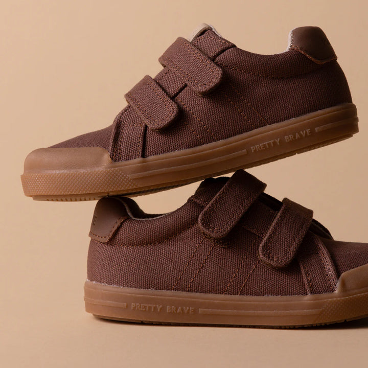 Otto Canvas Sneaker - Chocolate