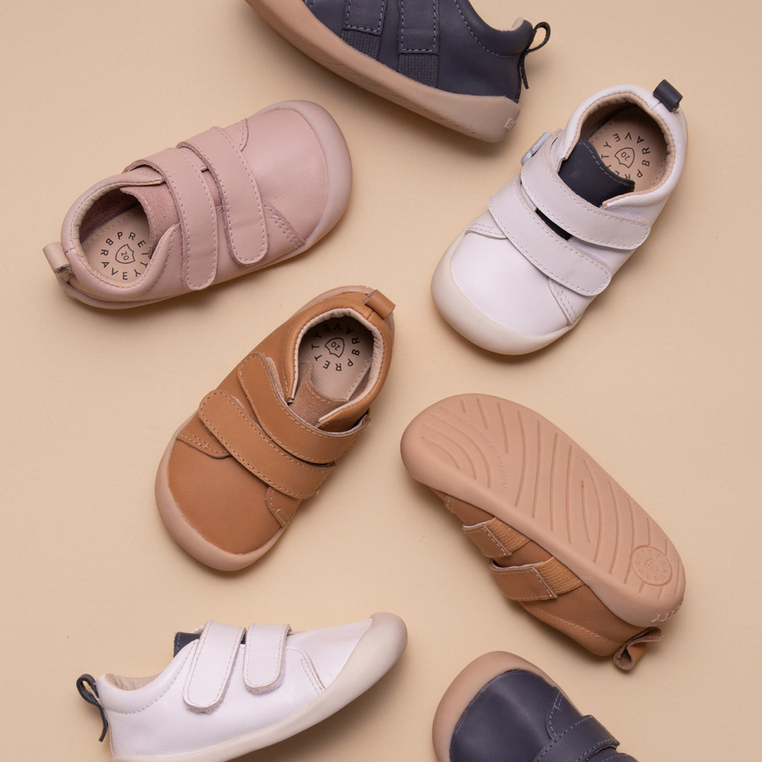 Toddler Toto Sneaker - White/Indigo