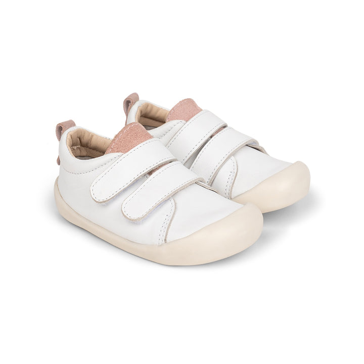 Toddler Toto Sneaker - White/Blush