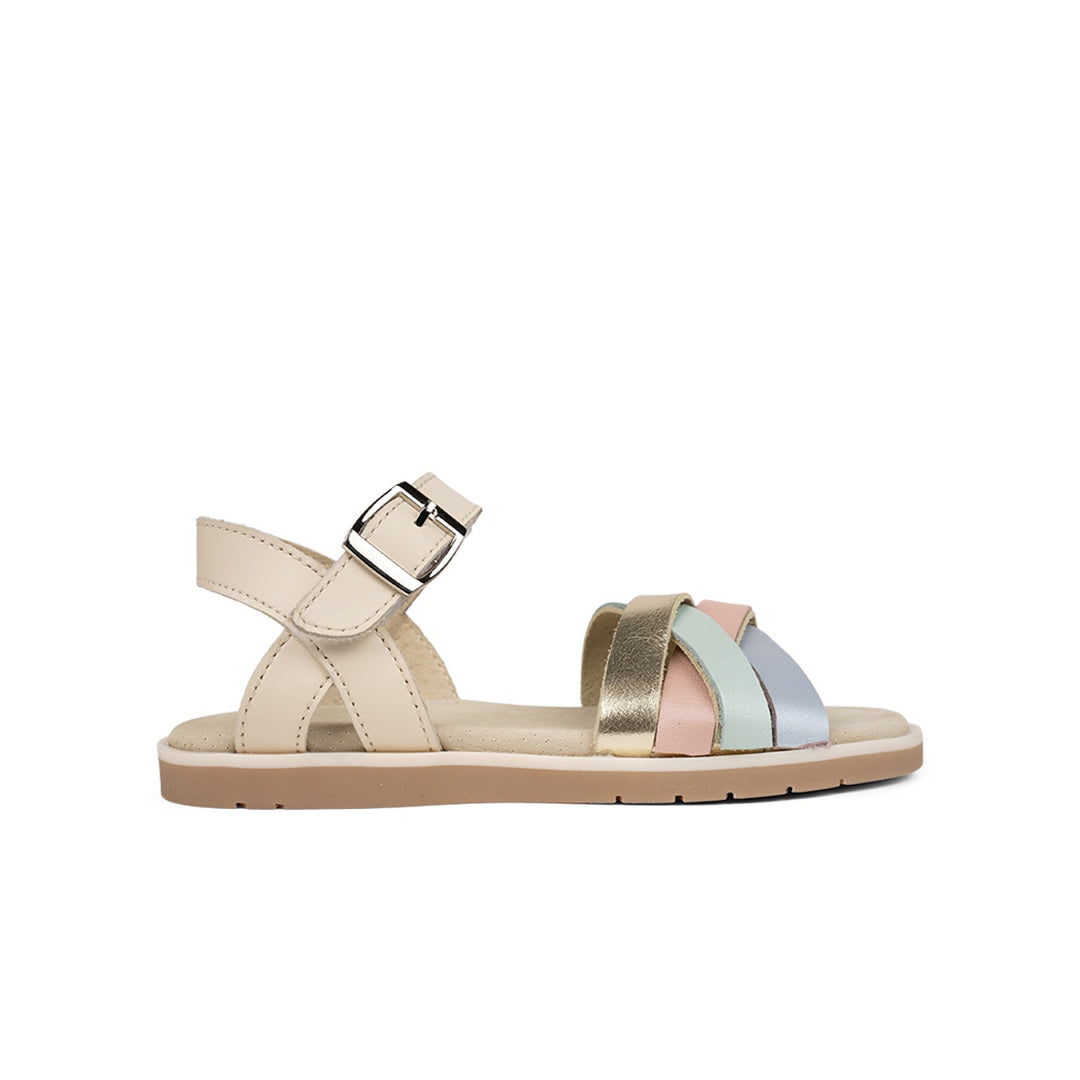 Big Kids Lucy Pastel Multi Sandal | Pretty Brave