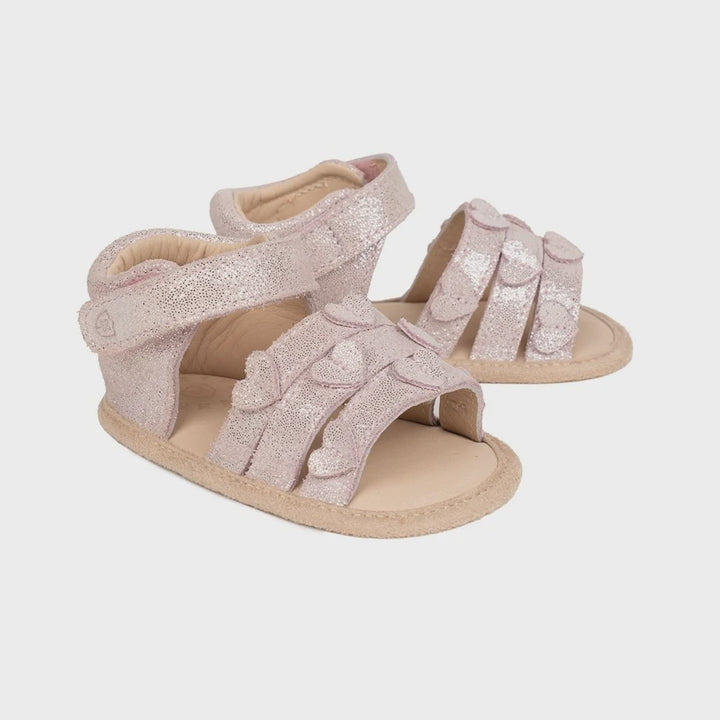 Heart Shimmer Sandals | Pretty Brave