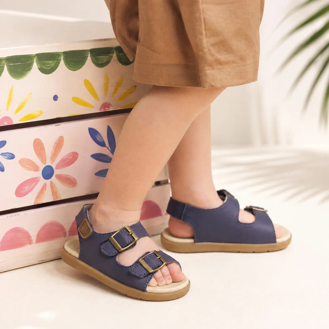 Little Kids Beau Indigo Sandal | Pretty Brave