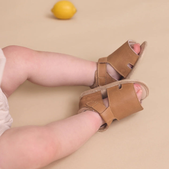 Harvey Tan Sandals | Pretty Brave
