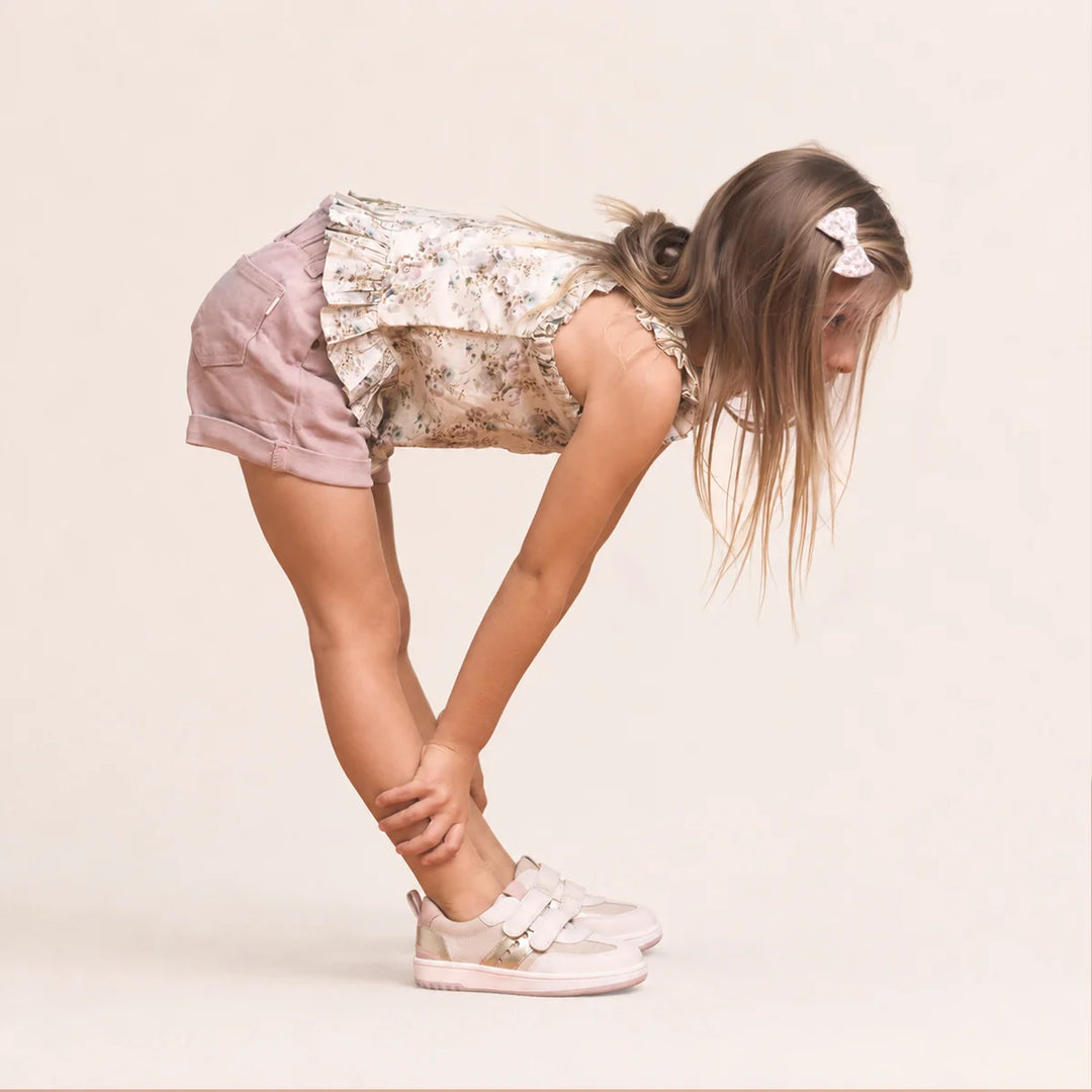 Big Kids River Sneaker Stone Shimmer | Pretty Brave