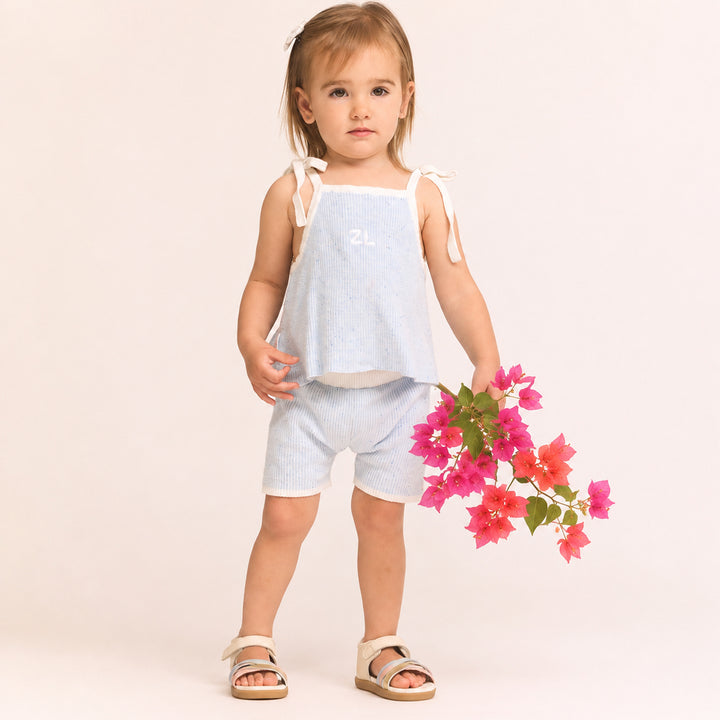 Little Kids Lily Pastel Multi Sandal | Pretty Brave