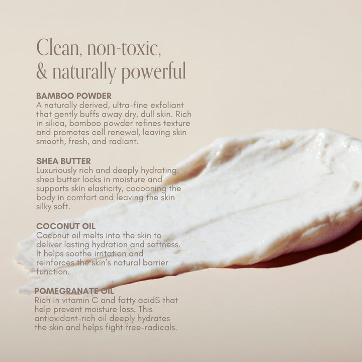 Pure Mama Bump Scrub