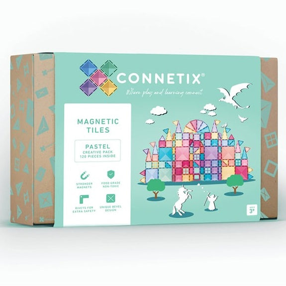 Connetix pastel creative pack available from www.thecollectivenz.com