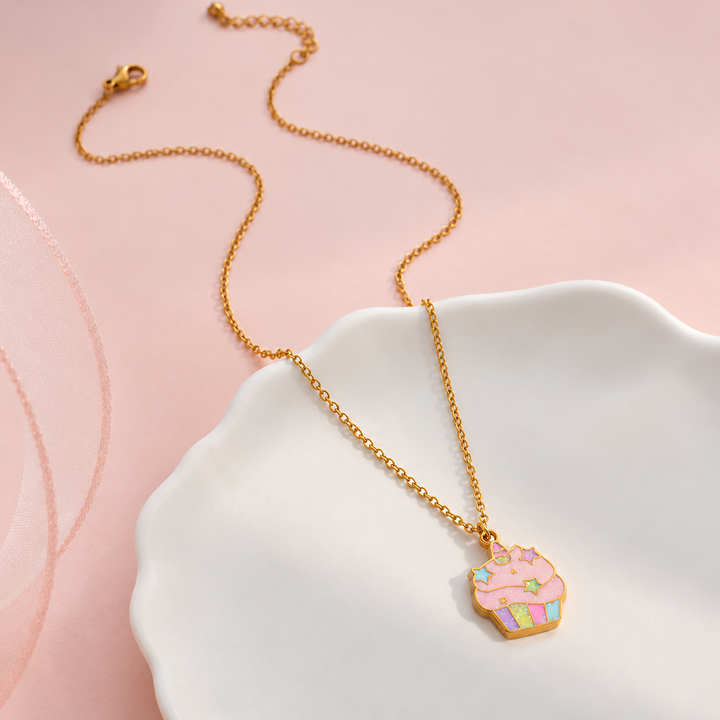 Kids Cupcake Necklace | Collective Kids