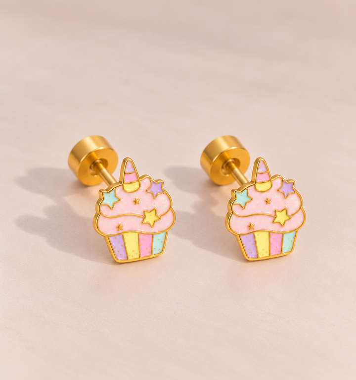 Cupcake Kids Studs| Collective Kids