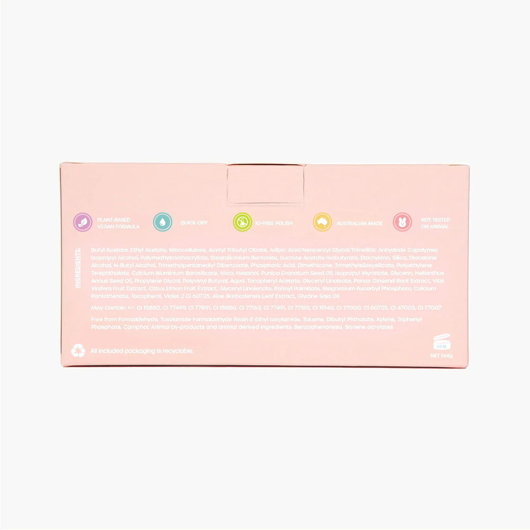 Oh Flossy | Pink Pamper Nail Polish Set