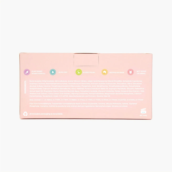 Oh Flossy | Pink Pamper Nail Polish Set