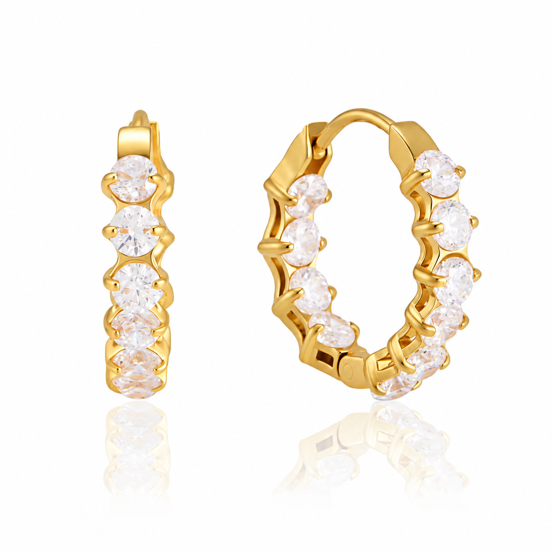 Celeste Hoops | Chaos & Company (Available in Gold & Silver)