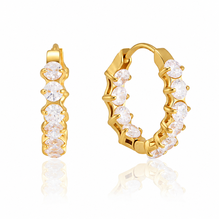 Celeste Hoops | Chaos & Company (Available in Gold & Silver)