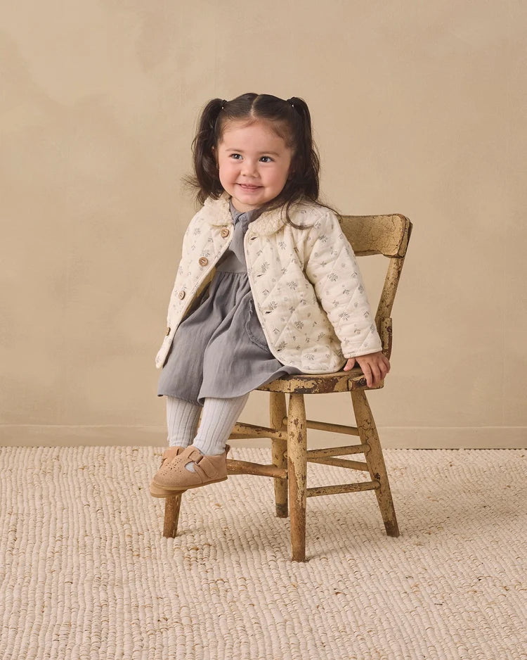 Quilted Jacket Winter Berry | Quincy Mae